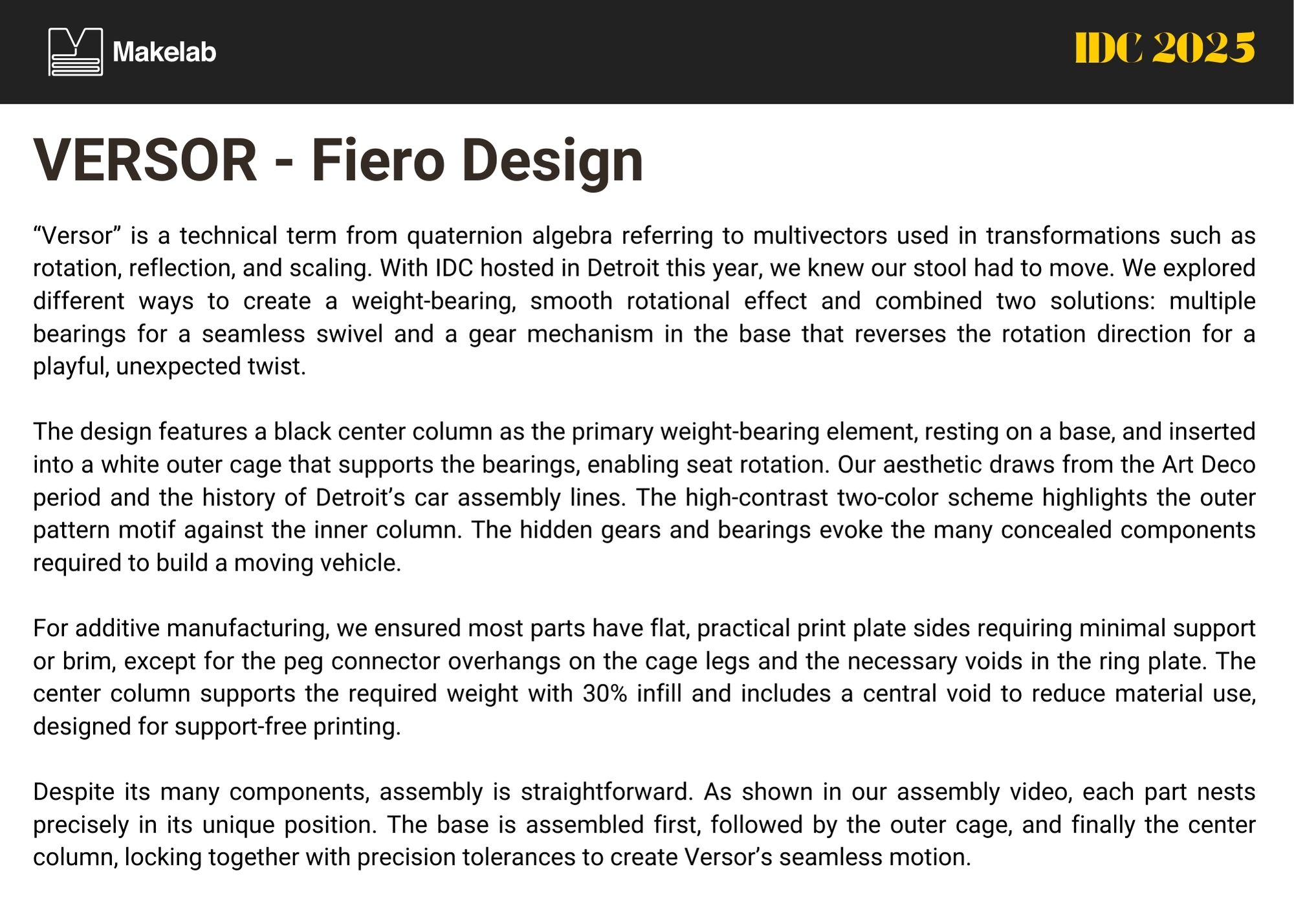 VERSOR alternate