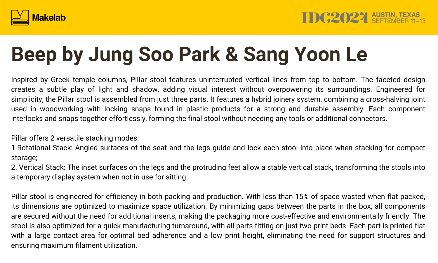 Finalist 1 alternate